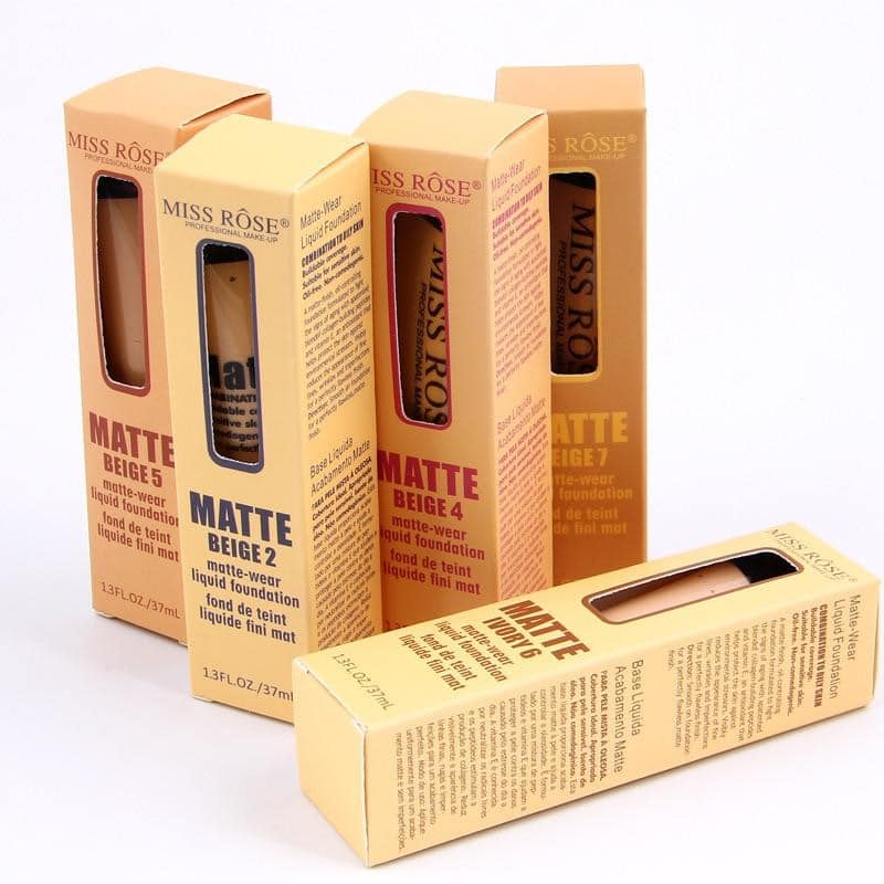 Miss Rose Matte Liquid Foundation Tube