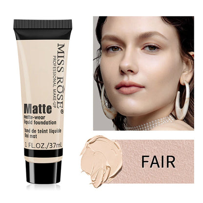 Miss Rose Matte Liquid Foundation Tube